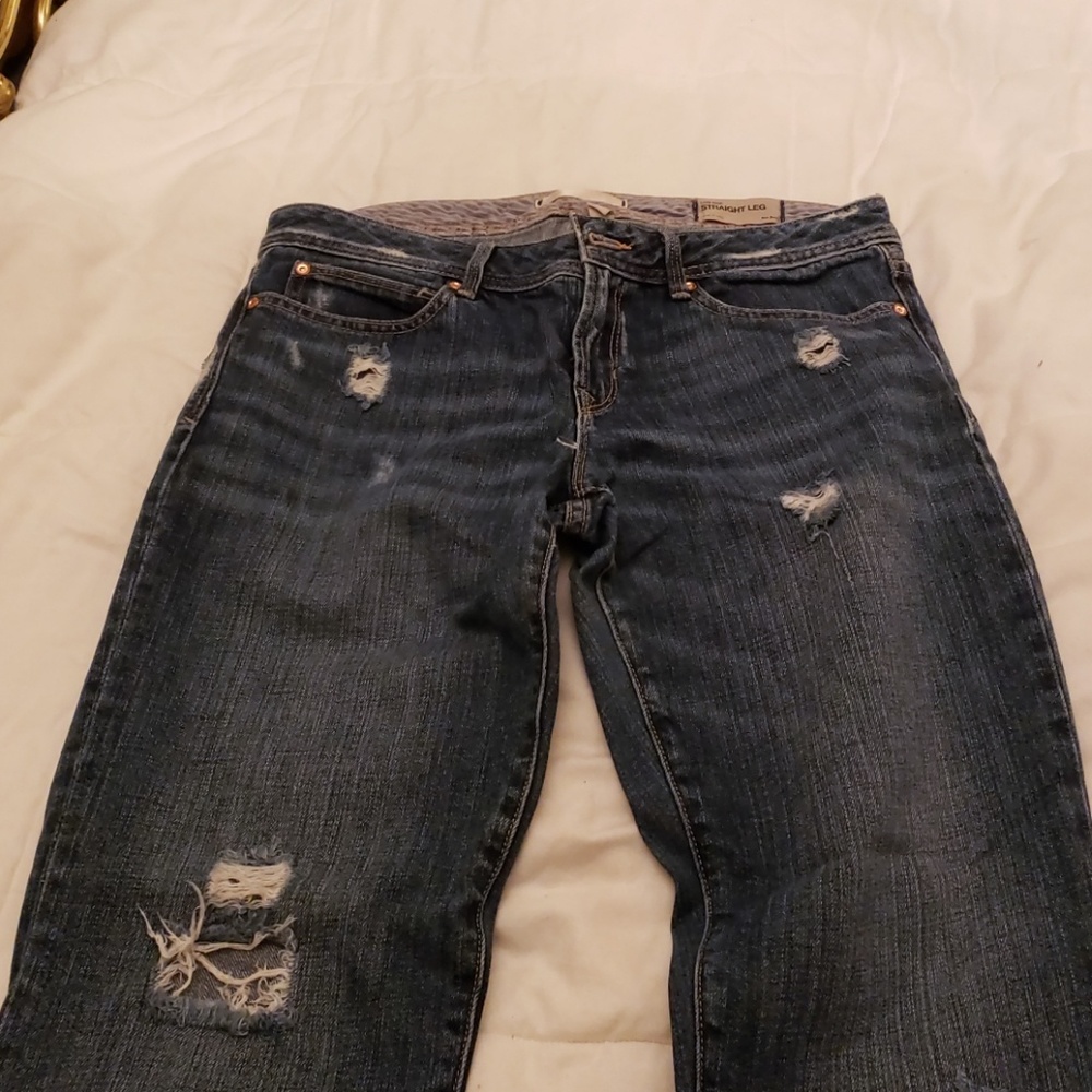 Gap low rise straight leg,  size 29/8